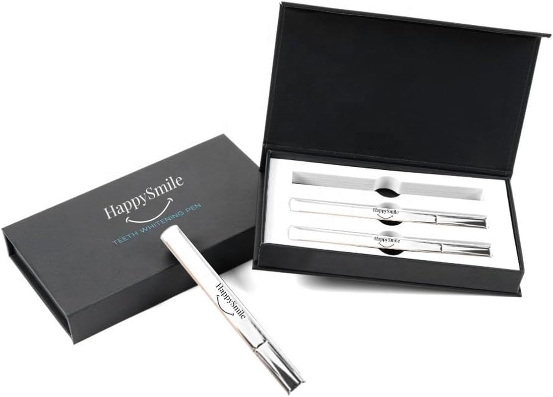 Premium Teeth Whitening Pen Set of 3 - Achieve a Brighter Smile, Easier than Teeth Whitening Strips or Crest Whitening Strips - Professional Results, Gentle on Sensitive Teeth