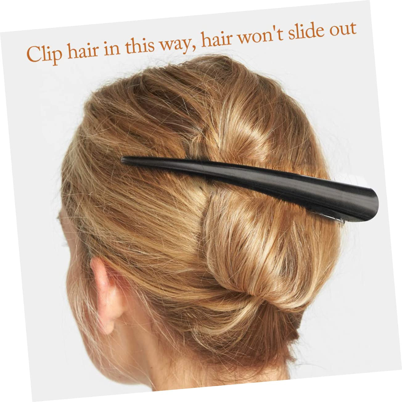 8Pcs Large Horn Clip Alligator Hair Clip Partition Hair Clips Hair Styling Clips Seamless Hair Clip Hair Locating Clip Metal Hair Clips Hair Separate Clips Hair Section Clip