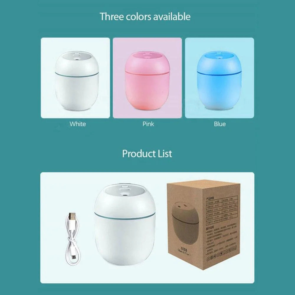 LED Lights Ultrasonic Warm and Cool Mist Humidifier - Air Humidifiers for Bedroom / Vaporizer for Baby and Childrens Bedroom, Large Rooms Aroma Humidifier