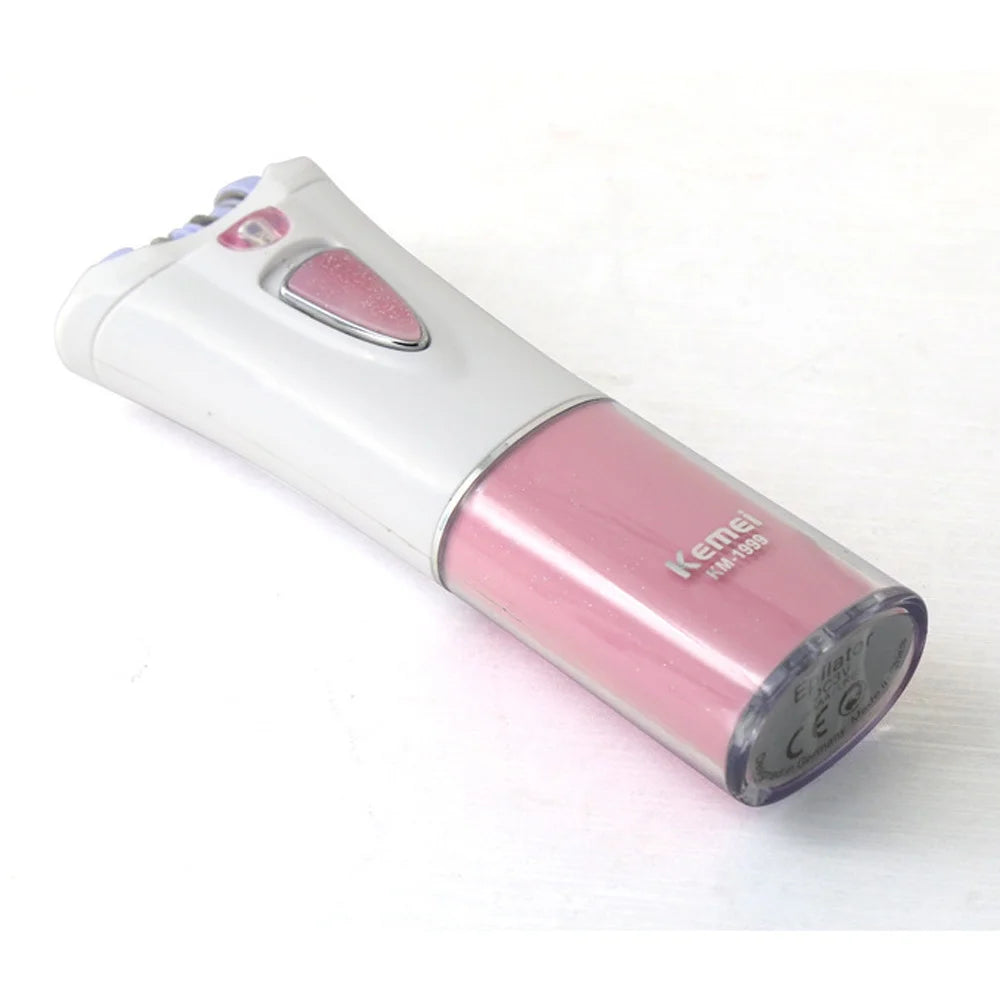 Mini Electric Epilator Hair Remover Epilator USB Rechargeable Womens Body Hair Removal Portable Lady Armpit Hair Shaver Travel Bikini Hair Removal