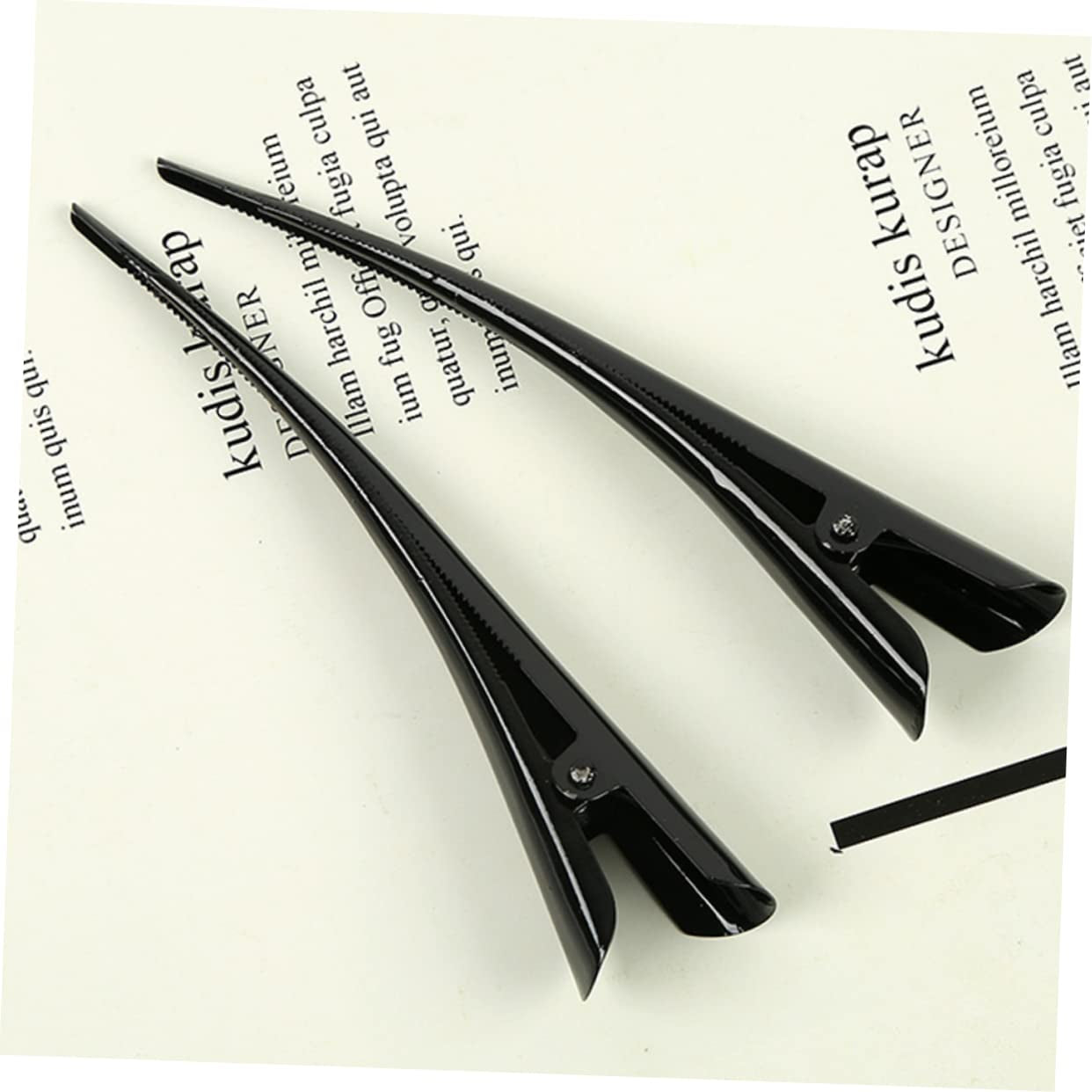8Pcs Large Horn Clip Alligator Hair Clip Partition Hair Clips Hair Styling Clips Seamless Hair Clip Hair Locating Clip Metal Hair Clips Hair Separate Clips Hair Section Clip