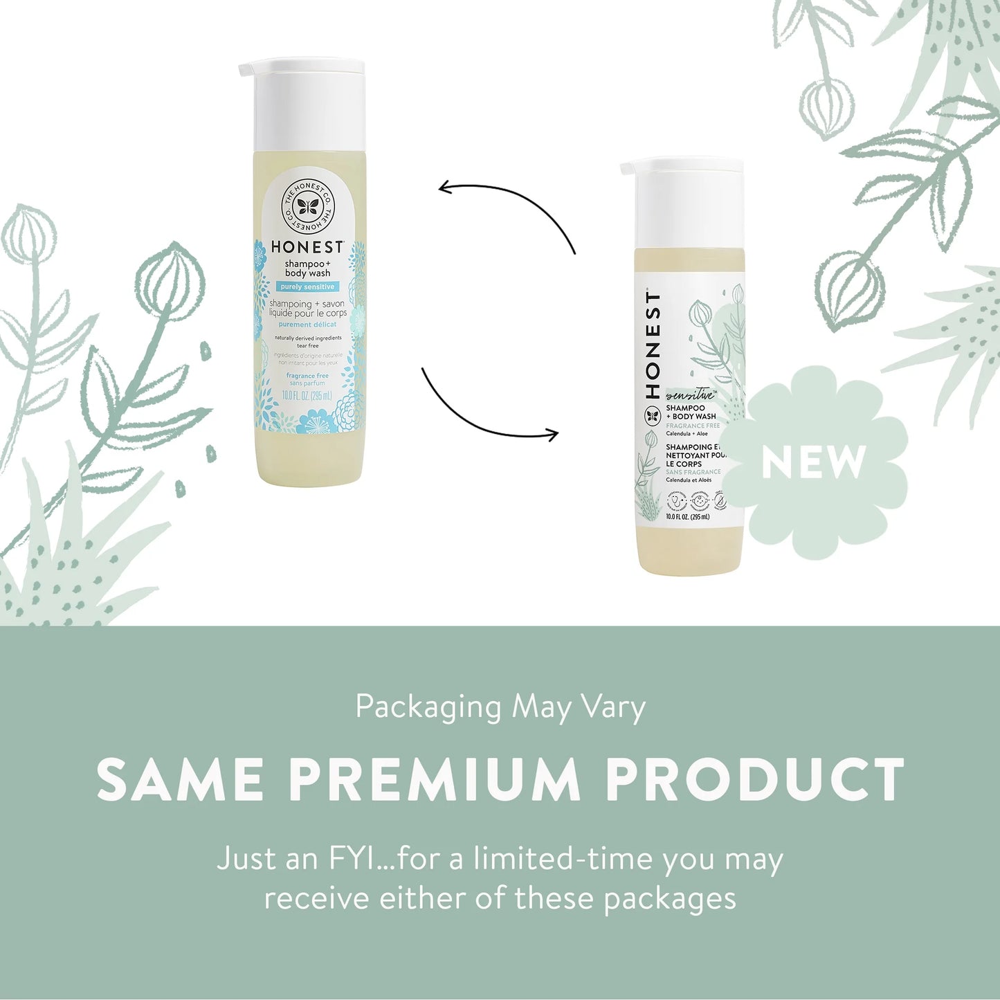 Sensitive Shampoo and Body Wash Fragrance Free 10 Fl Oz