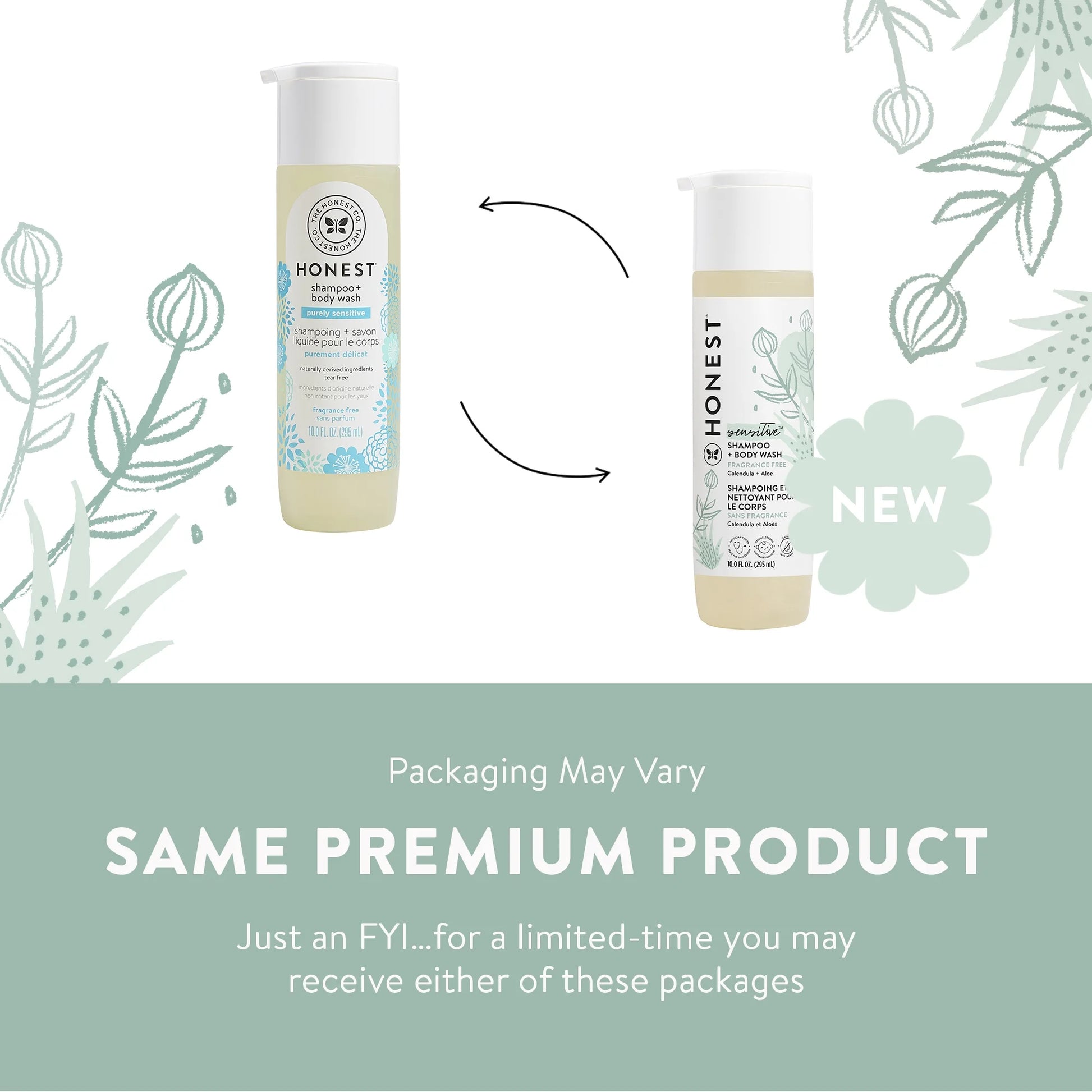 Sensitive Shampoo and Body Wash Fragrance Free 10 Fl Oz