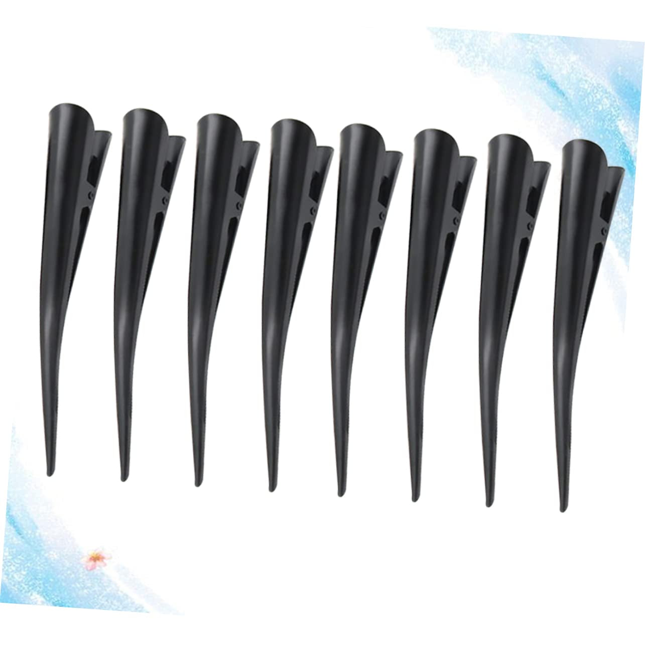 8Pcs Large Horn Clip Alligator Hair Clip Partition Hair Clips Hair Styling Clips Seamless Hair Clip Hair Locating Clip Metal Hair Clips Hair Separate Clips Hair Section Clip